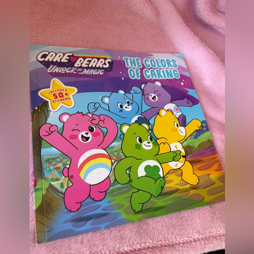 New Care Bears unlock the magic book with stickers